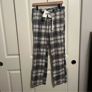 Womens Fox Plaid Pajama Pant Size S